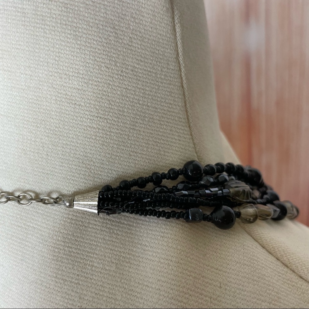 Ny Collection Multi-Layer Black Silver Pewter Sto… - image 7